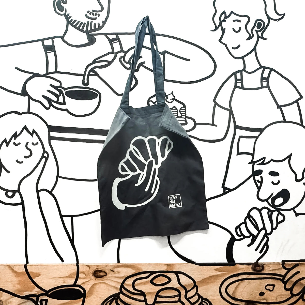 TOWN MILL BAKERY TOTE BAG